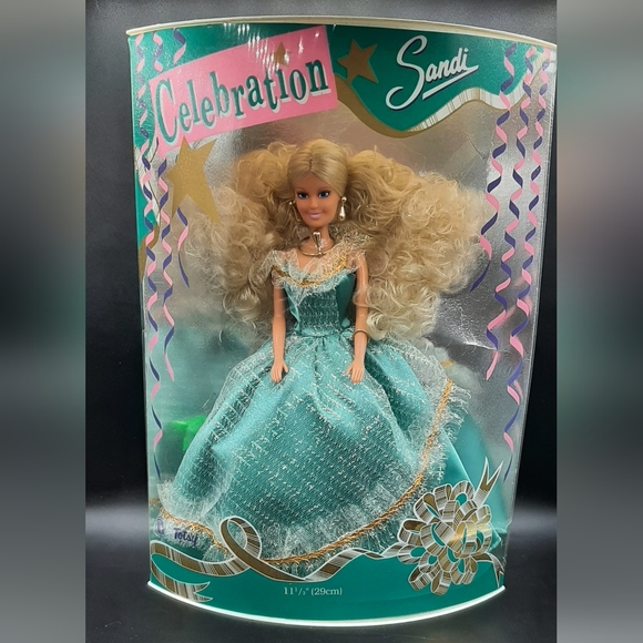 Vintage 1990 Totsy Celebration Sandi Fashion Doll New Old Stock - Picture 1 of 7